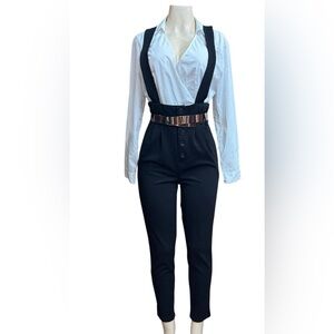 Haute Monde . Black Dress Pants with Elegant Pleats